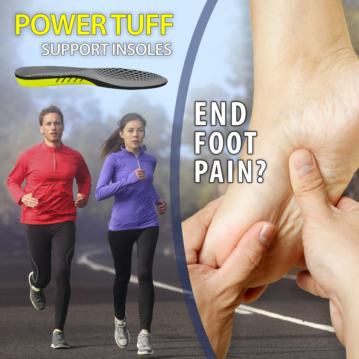 Insole power clearance