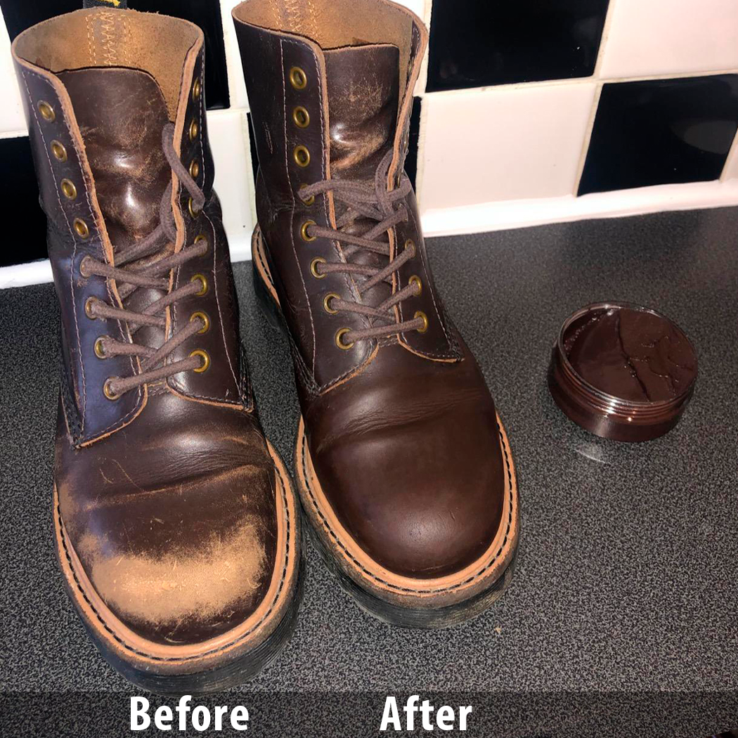Jobsite Boot Polish Dark Brown 3 oz