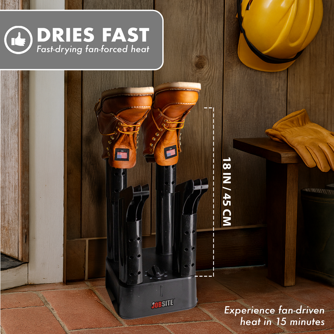 Mighty Dry Multi Boot Dryer & Boot Warmer with Fan – JobSite Brand