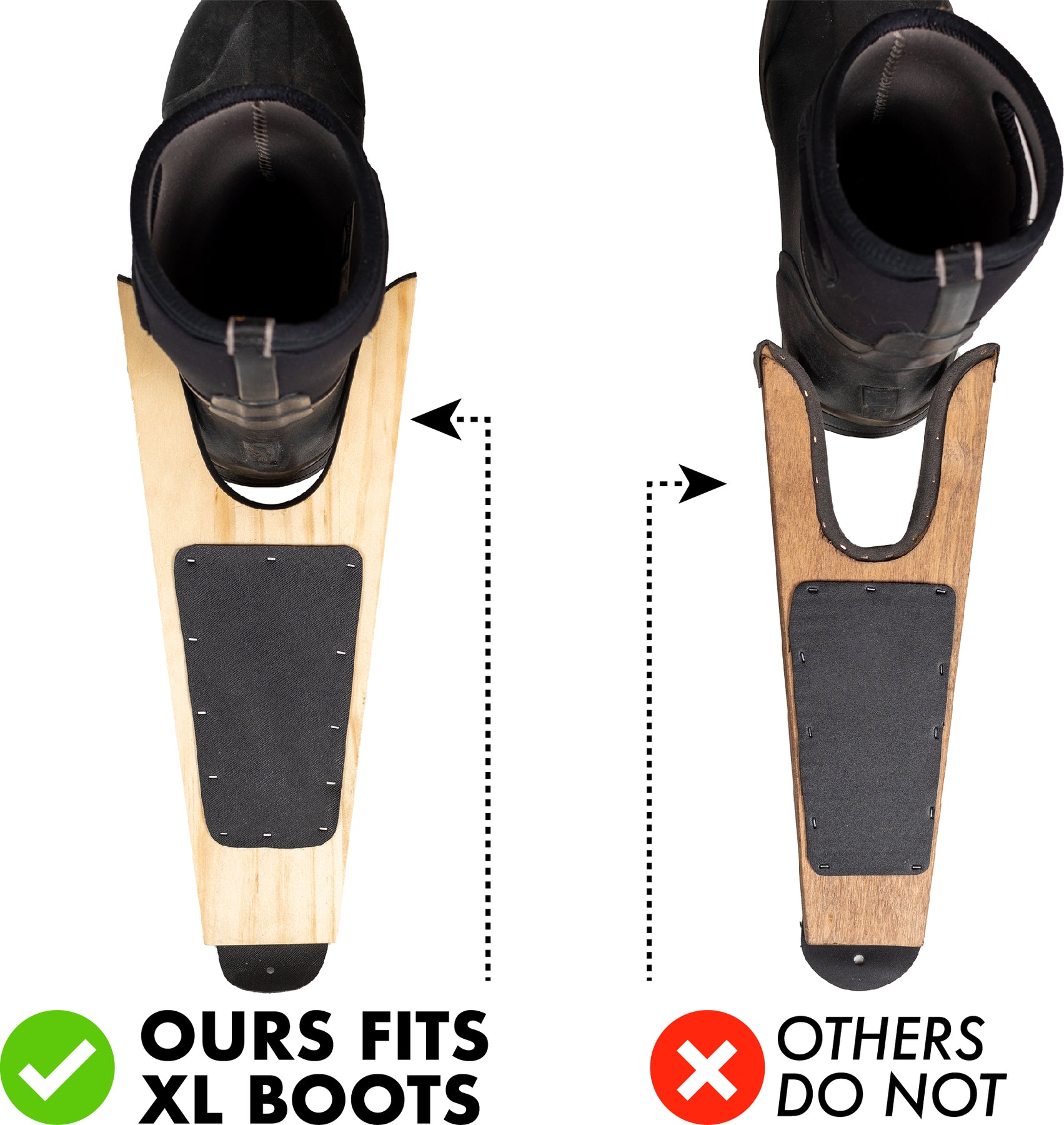 Boot Mender JobSite Wood Boot Remover - Extra Wide – JobSite Brand