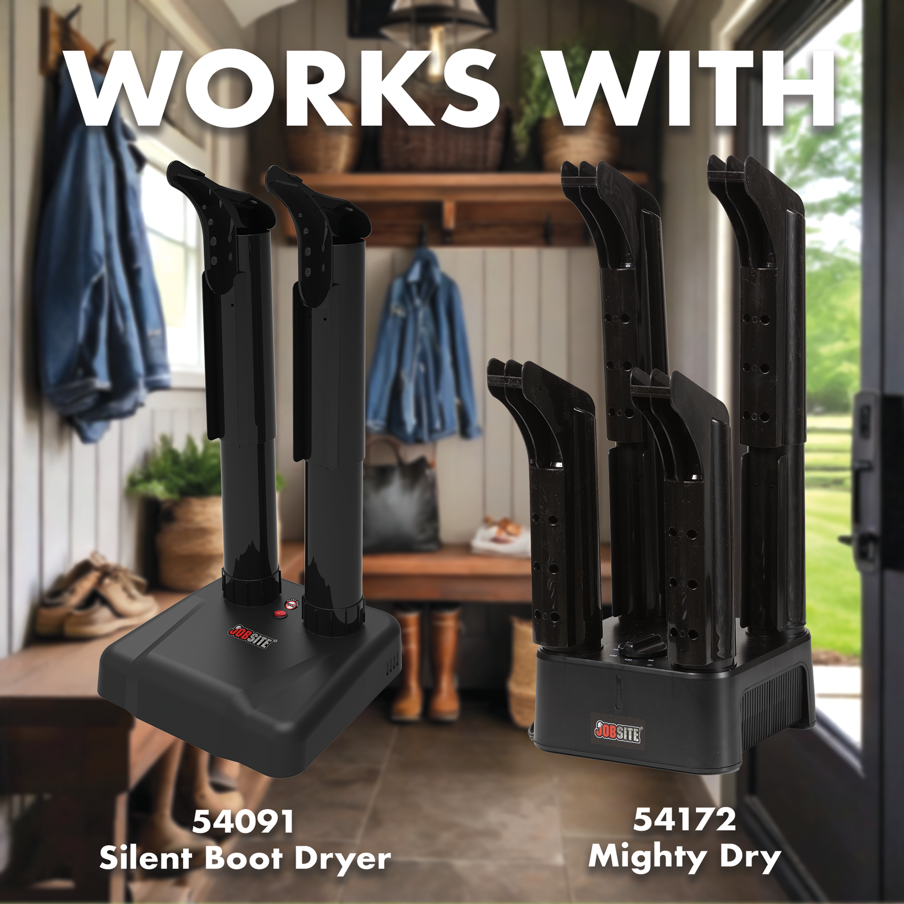 Boot Mender Boot Dryer Extension Attachment Tubes – JobSite Brand